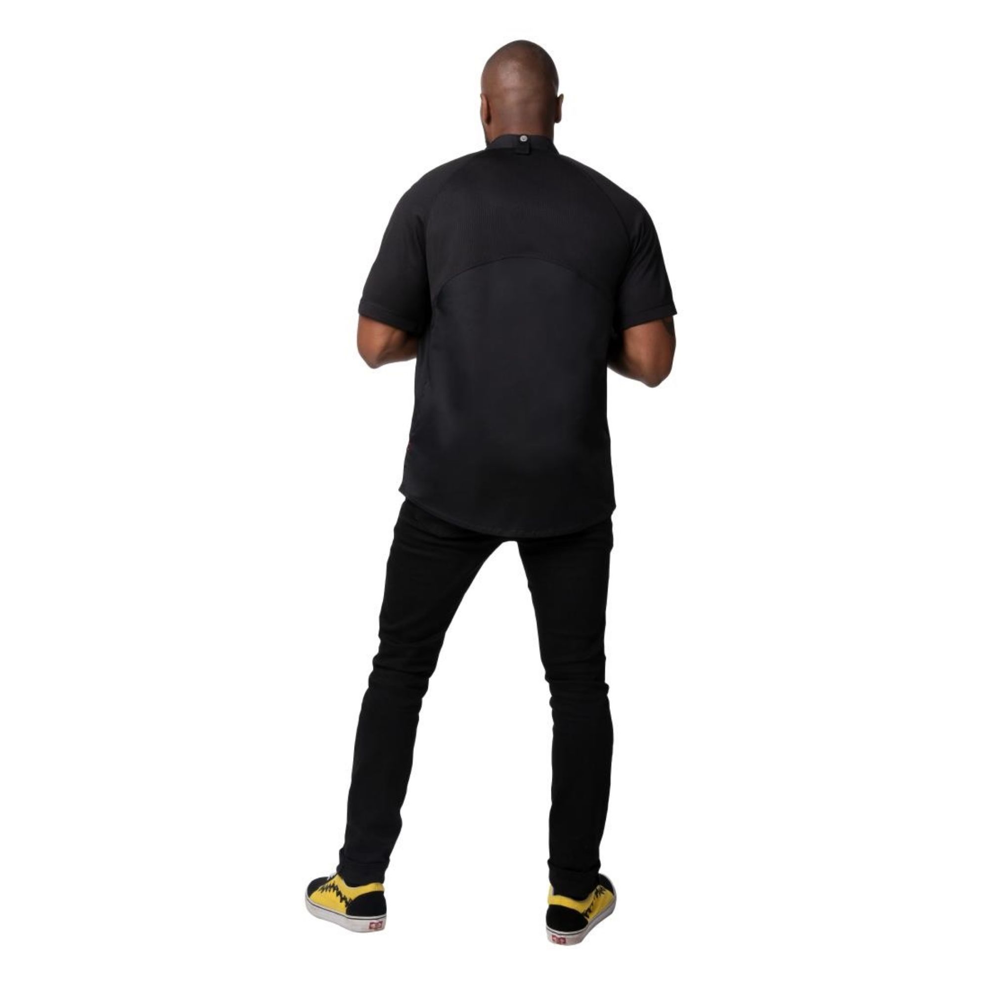 Picture of Chef Works Arcadia Sustainable Unisex Chef Jacket Black 2XL