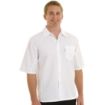 Picture of Chef Works Unisex Cool Vent Chefs Shirt White M