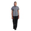 Picture of Chef Works Womens Cool Vent Chefs Shirt Grey XL