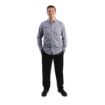Picture of Chef Works Mens Gingham Shirt Black S