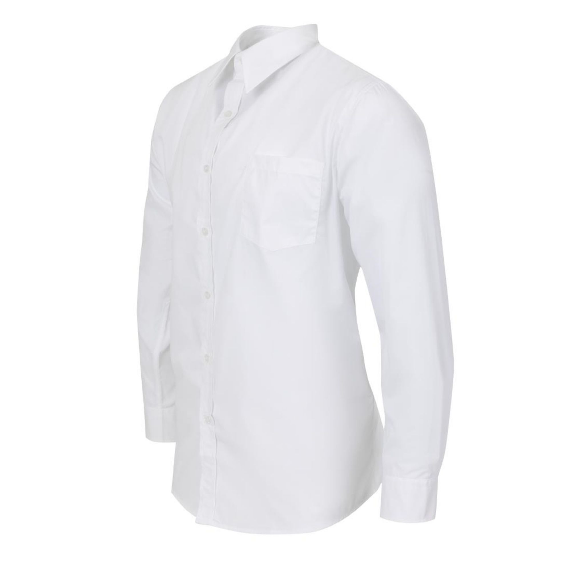 Picture of Chef Works Unisex Long Sleeve Shirt White 2XL
