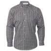 Picture of Chef Works Mens Gingham Shirt Black L