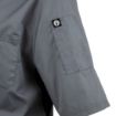 Picture of Chef Works Valais Signature Series Unisex Chef Jacket Grey 2XL