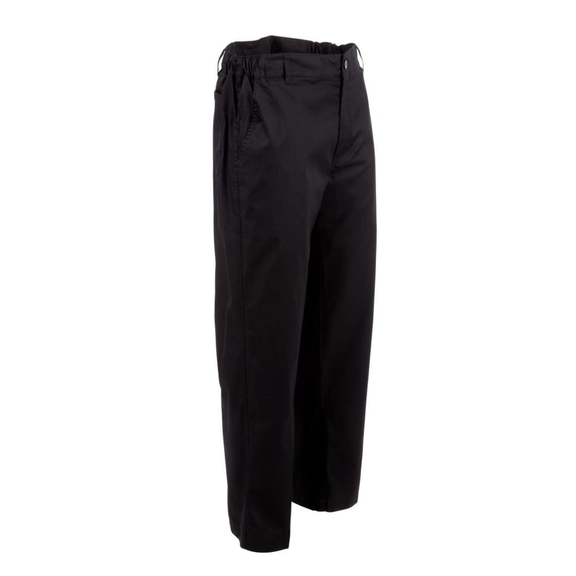 Picture of Chef Works Unisex Professional Series Chefs Trousers Black Herringbone XS