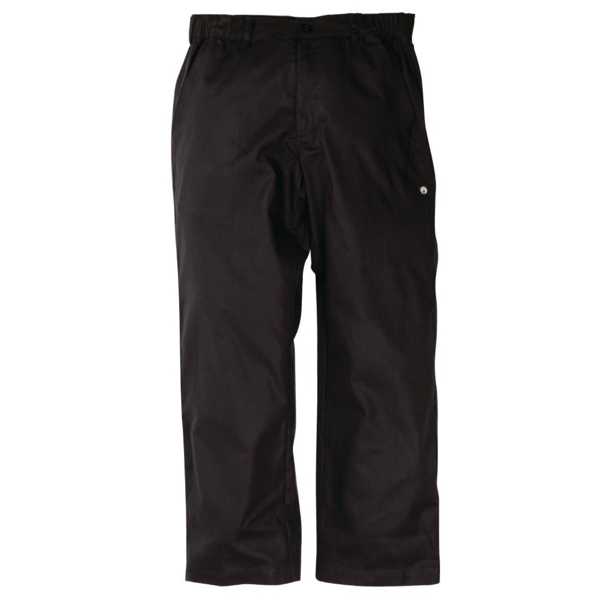 Picture of Chef Works Unisex Professional Series Chefs Trousers Black Herringbone XS