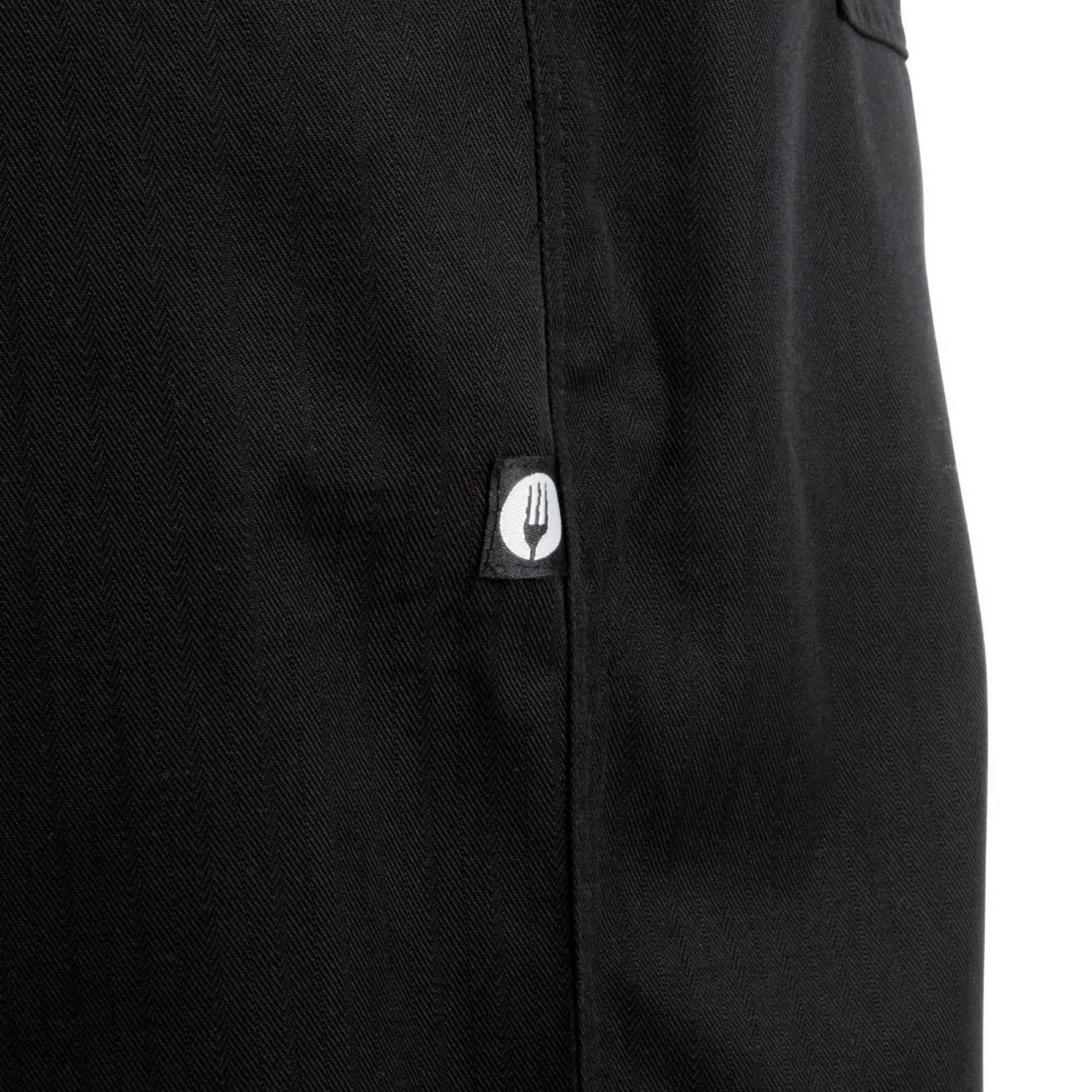 Picture of Chef Works Unisex Better Built Baggy Chefs Trousers Black 3XL