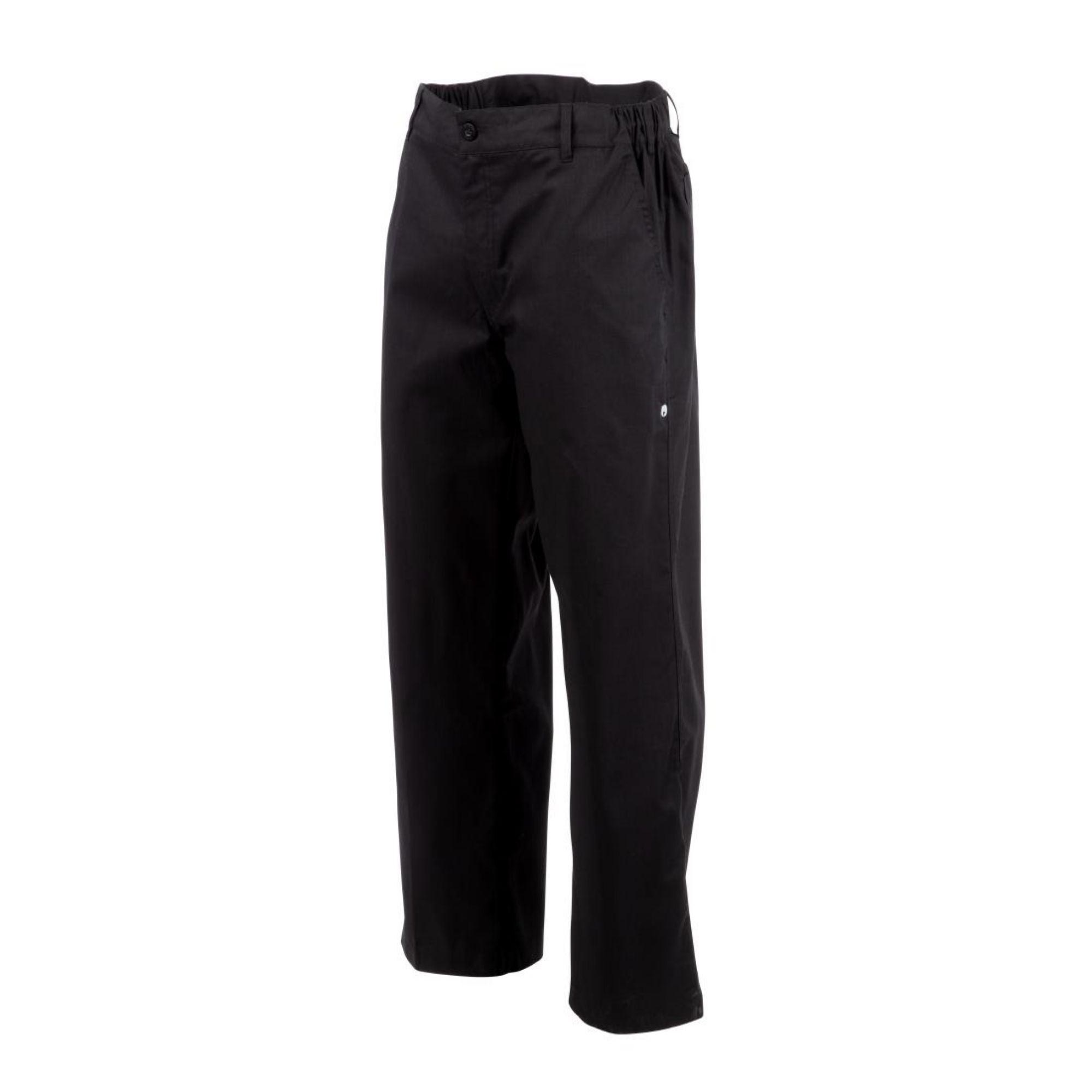 Picture of Chef Works Unisex Professional Series Chefs Trousers Black Herringbone 2XL