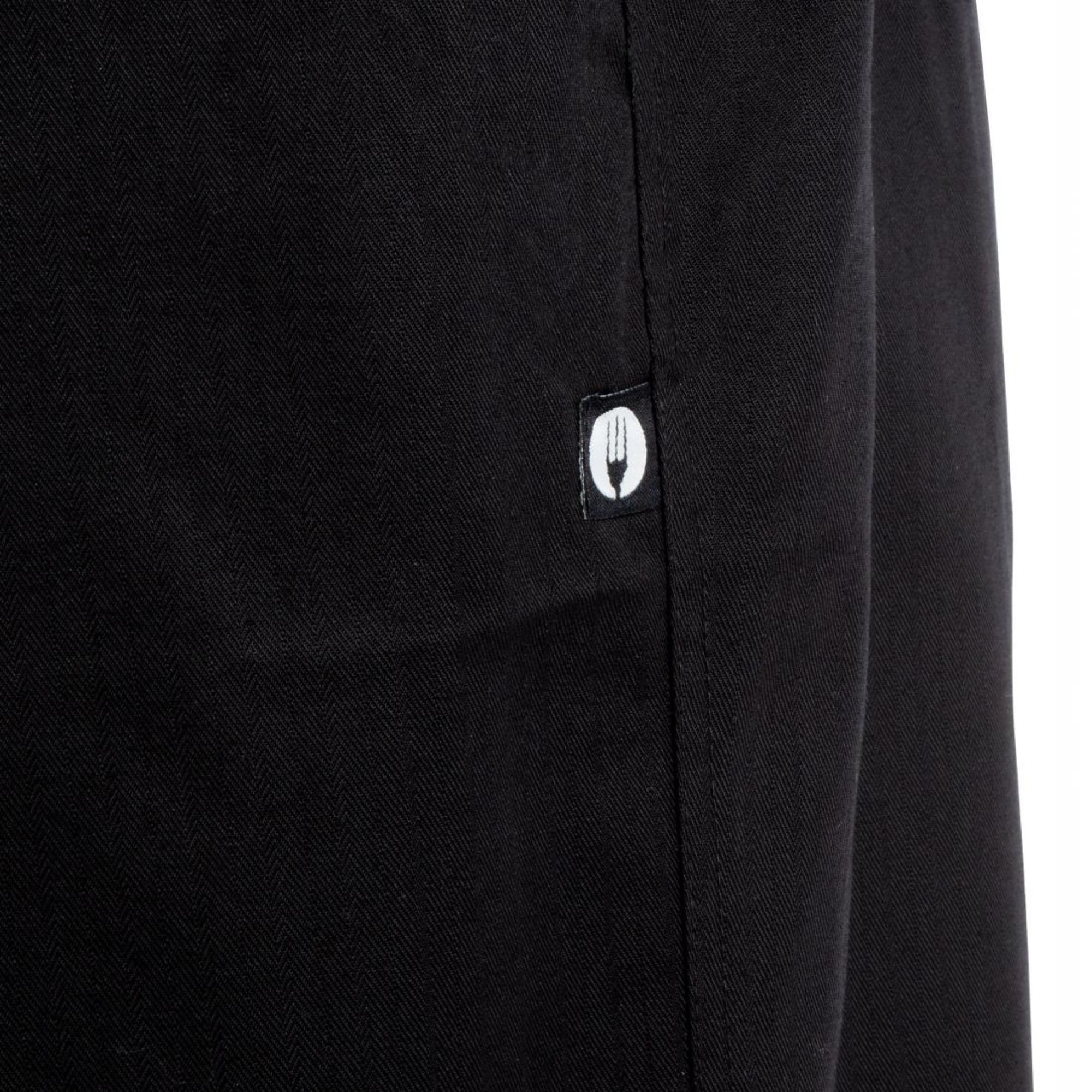 Picture of Chef Works Unisex Professional Series Chefs Trousers Black Herringbone 2XL