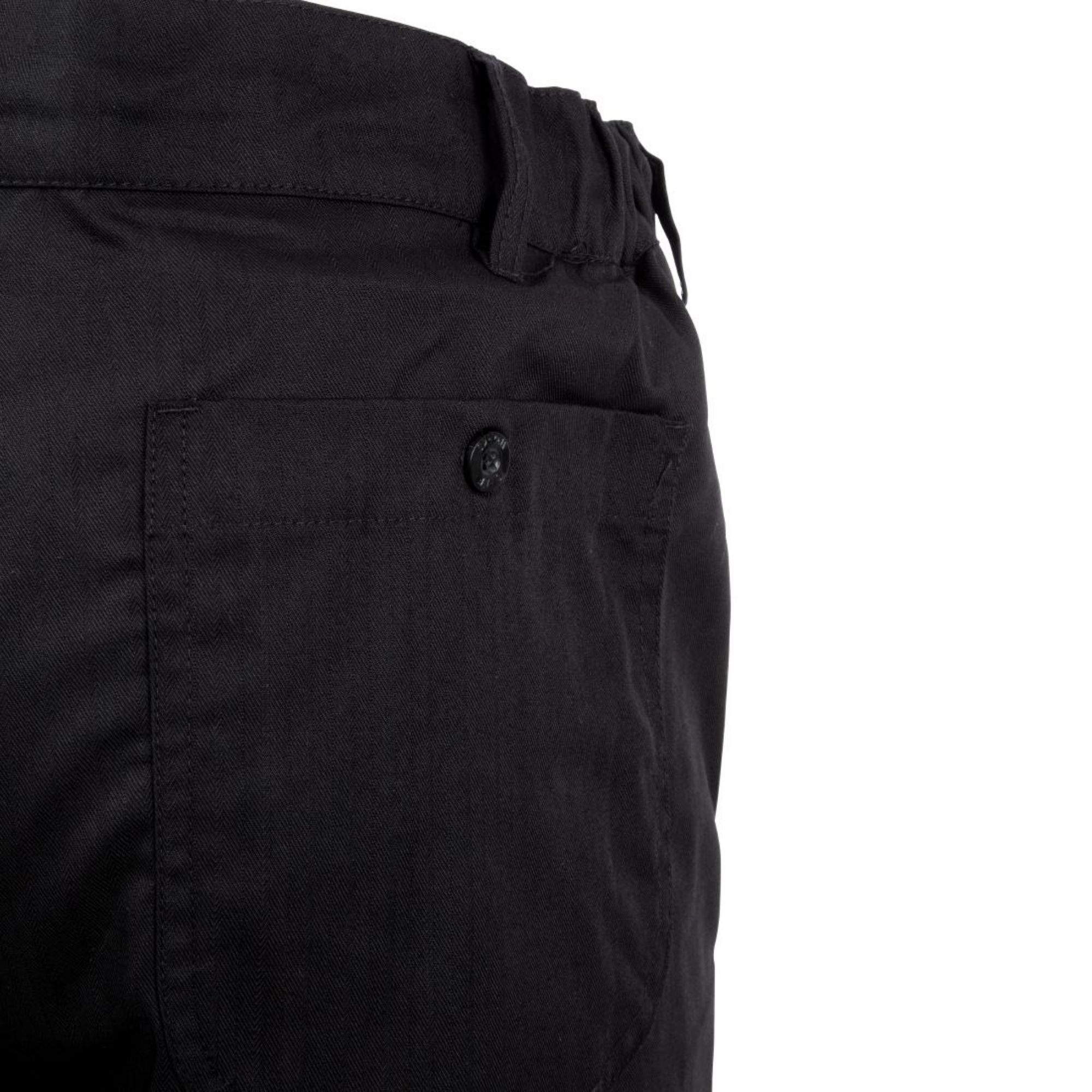 Picture of Chef Works Unisex Professional Series Chefs Trousers Black Herringbone 2XL