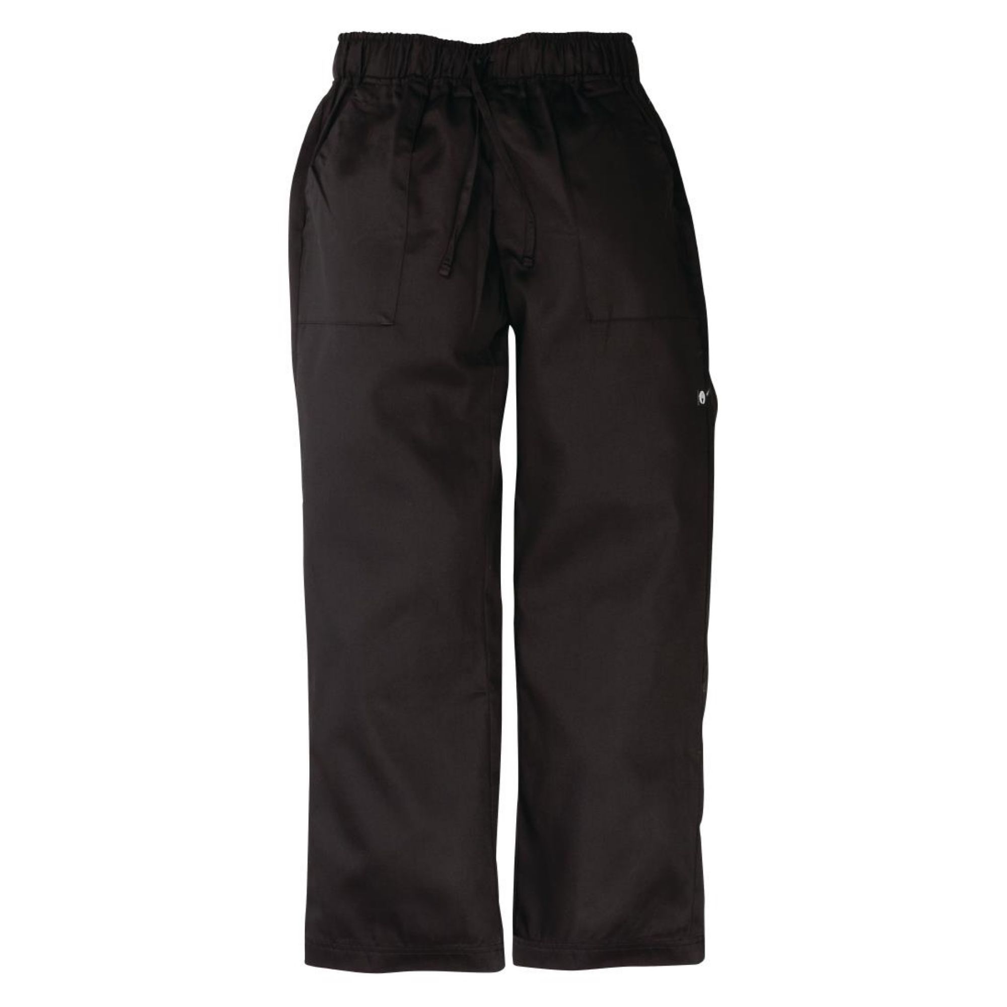 Picture of Chef Works Unisex Better Built Baggy Chefs Trousers Black 4XL