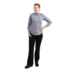 Picture of Chef Works Womens Gingham Shirt Black XL