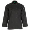 Picture of Chef Works Le Mans Recycled Unisex Chef Jacket Black XL