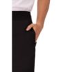 Picture of Chef Works Lightweight Recycled Chef Trousers Black 3XL
