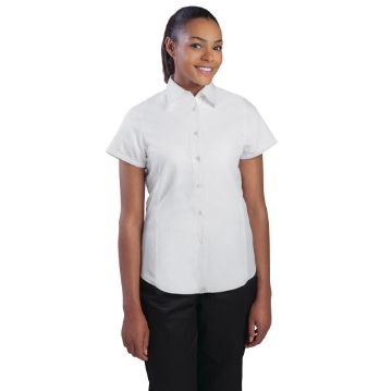 Picture of Chef Works Womens Cool Vent Chefs Shirt White M