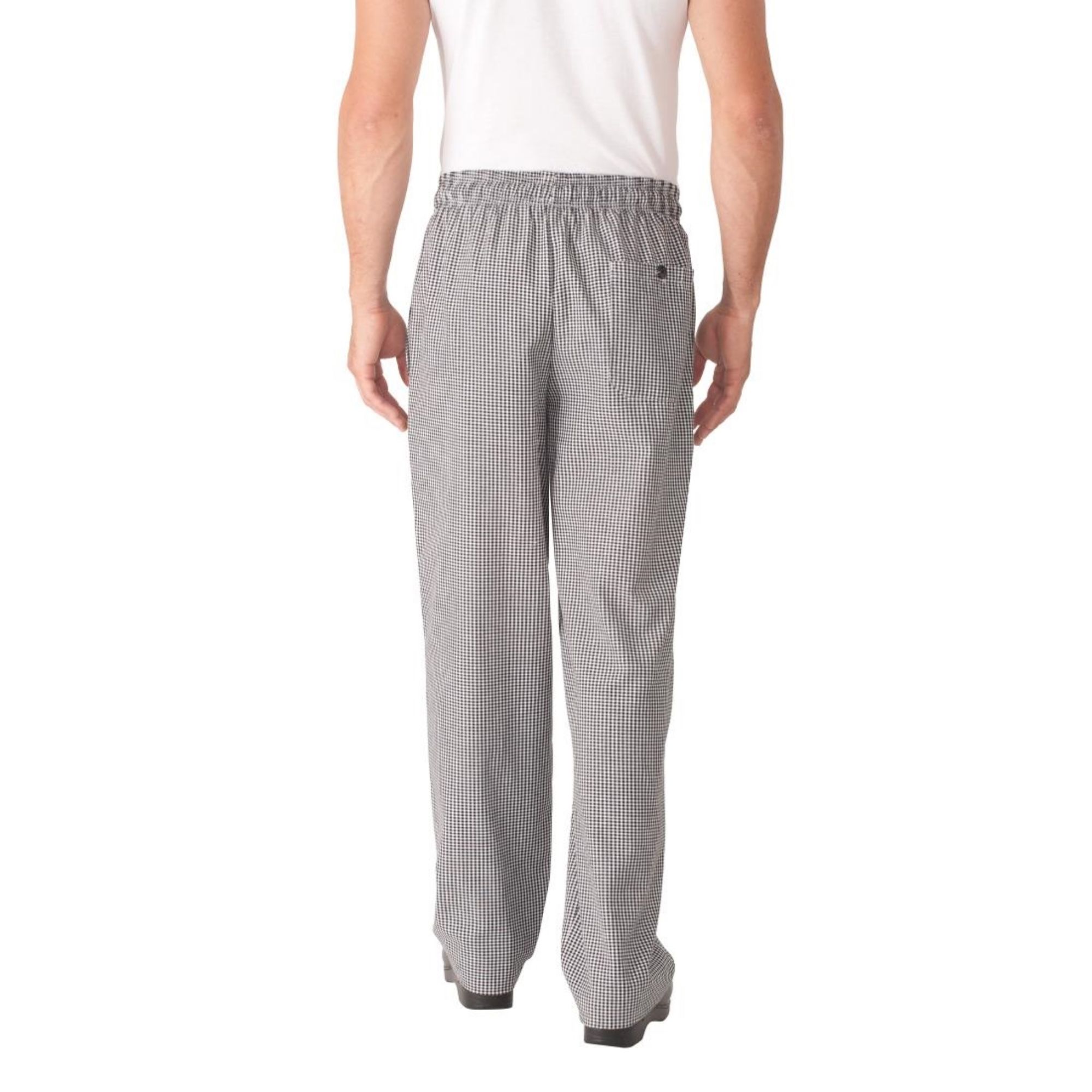Picture of Chef Works Essential Baggy Pants Small Black Check 3XL