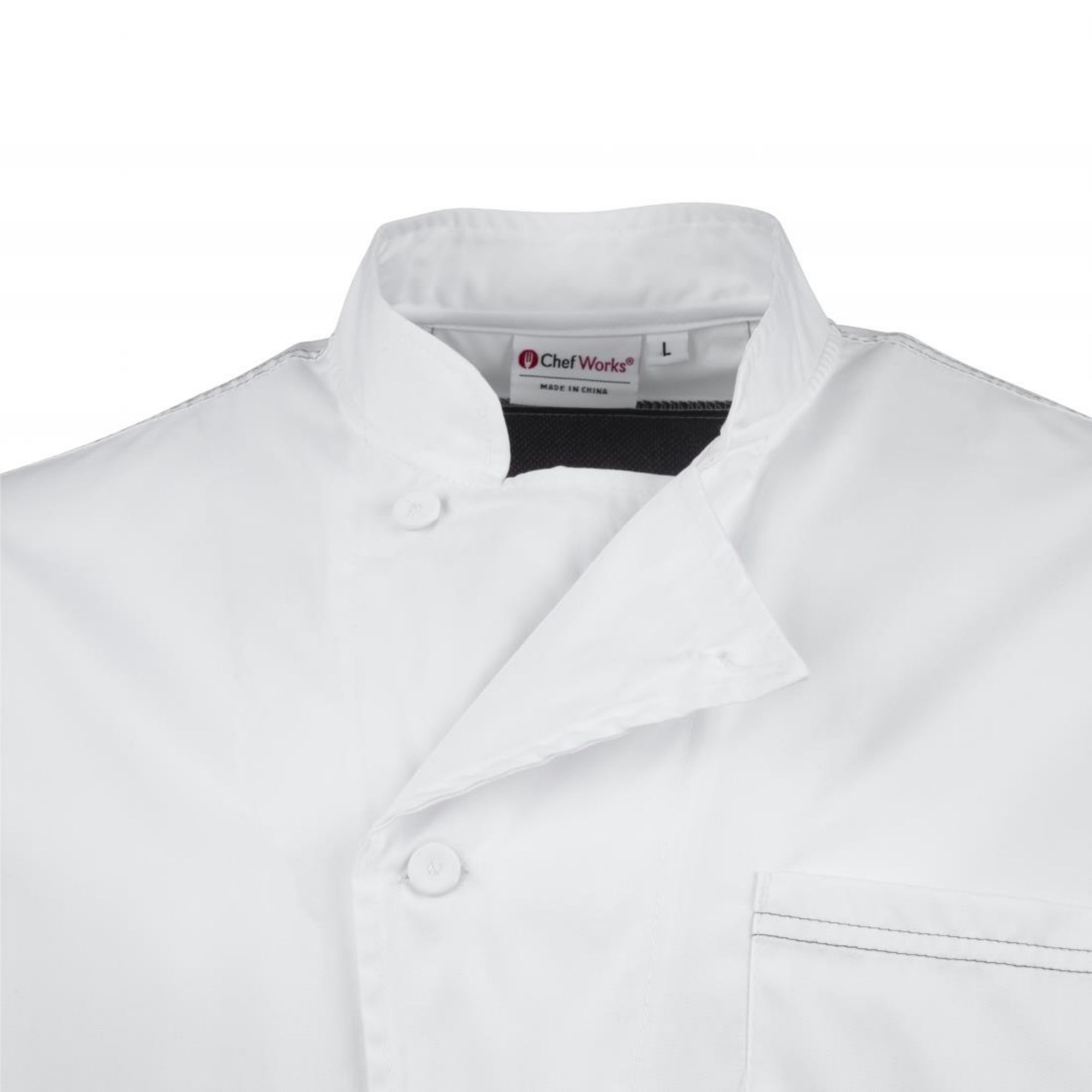 Picture of Chef Works Valais Signature Series Unisex Chef Jacket White XL