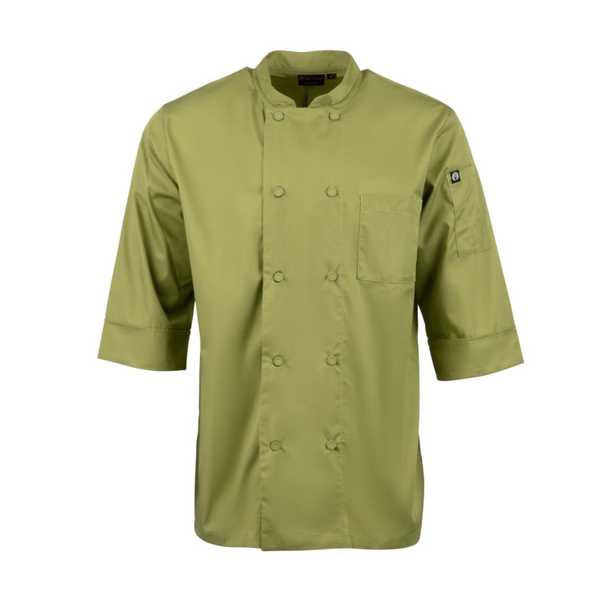 Picture of Chef Works Unisex Chef Jacket Lime XS