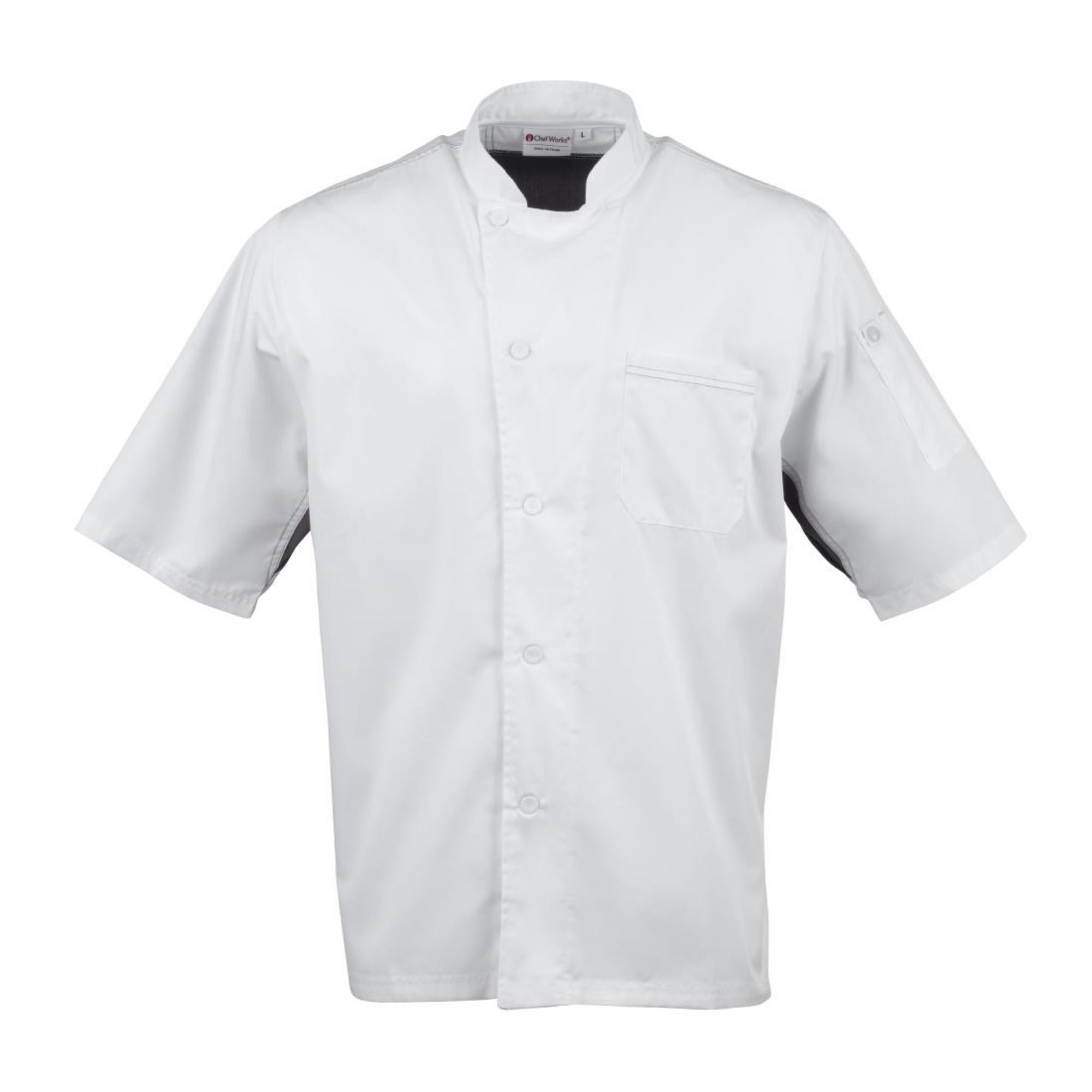 Picture of Chef Works Valais Signature Series Unisex Chef Jacket White XL