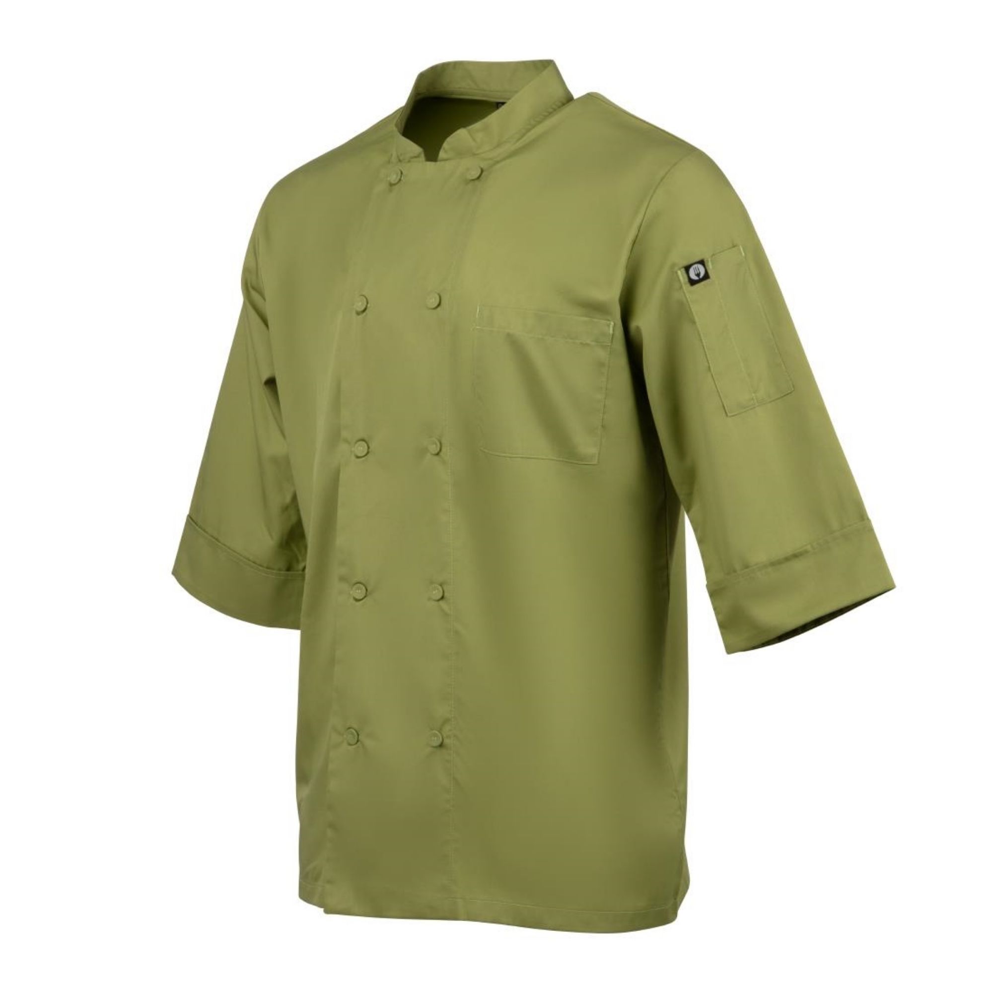 Picture of Chef Works Unisex Chef Jacket Lime XS