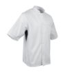 Picture of Chef Works Valais Unisex Chef Jacket White with Grey 2XL