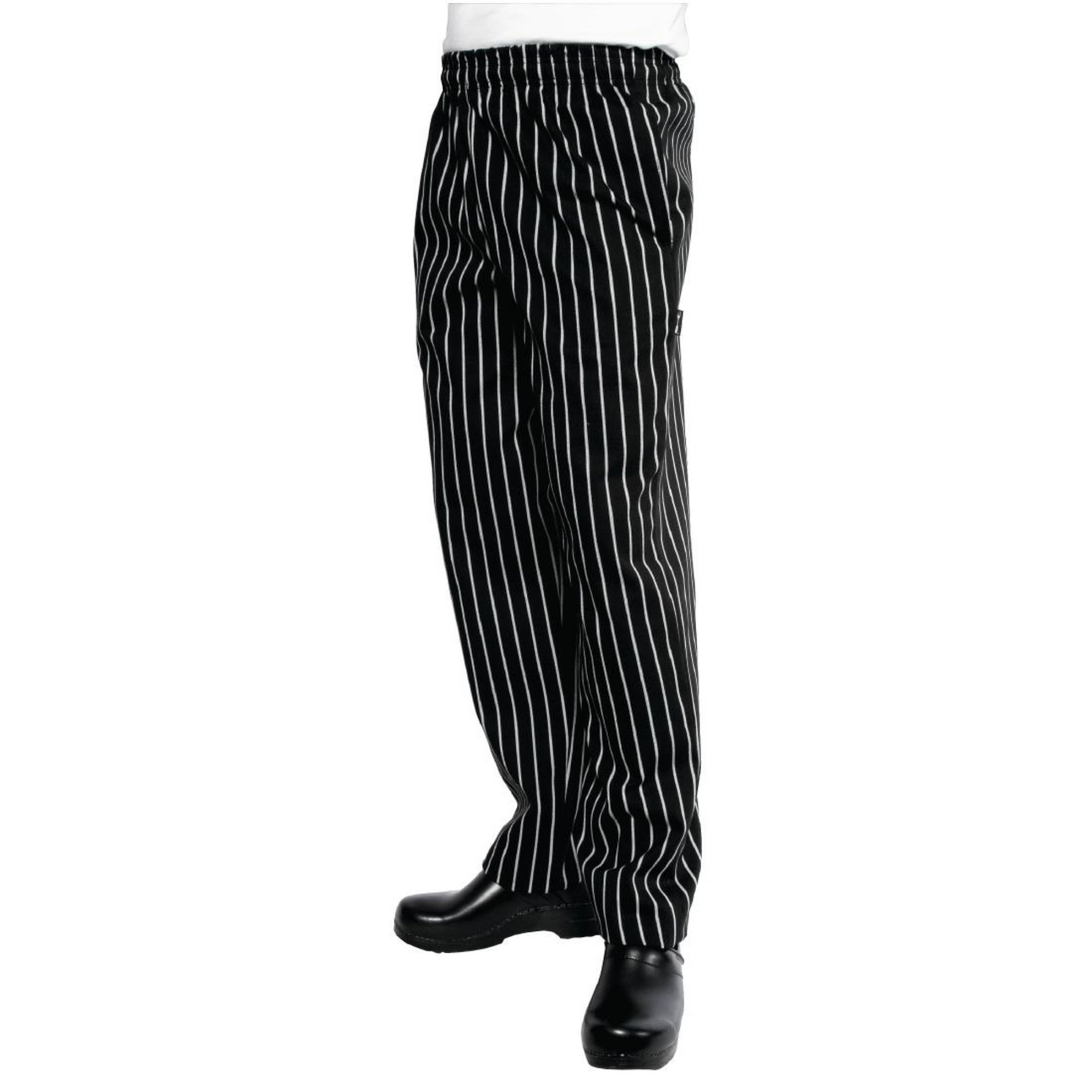 Picture of Chef Works Designer Baggy Pant Chalk Stripe 3XL