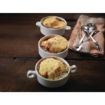 Picture of Steelite Simplicity White Handled Stacking Soup Cups 285ml (36 Pack)