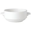 Picture of Steelite Simplicity White Lugged Stacking Soup Cups 285ml (36 Pack)