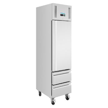 Picture of Polar G-Series Single Door and 2 Drawer Slimline GN Cabinet Freezer 180Ltr