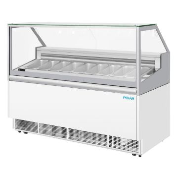 Picture of Polar U-Series 9 Pan Gelato Showcase