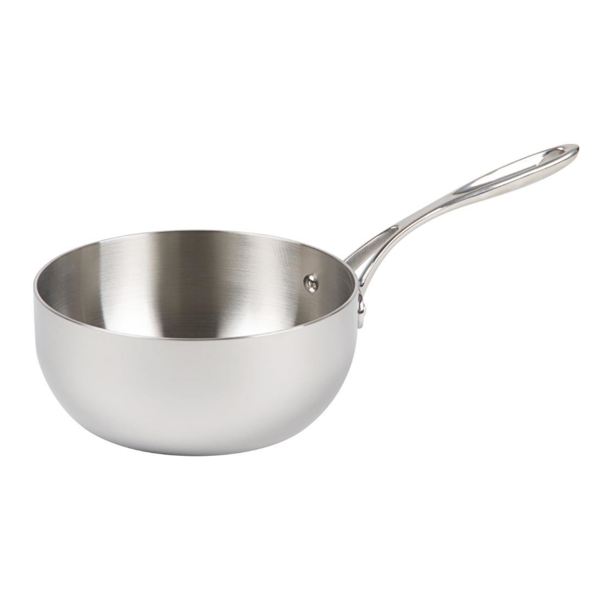 Picture of Vogue Stainless Steel and Aluminium Tri-Wall Pan Set (4 Pack)