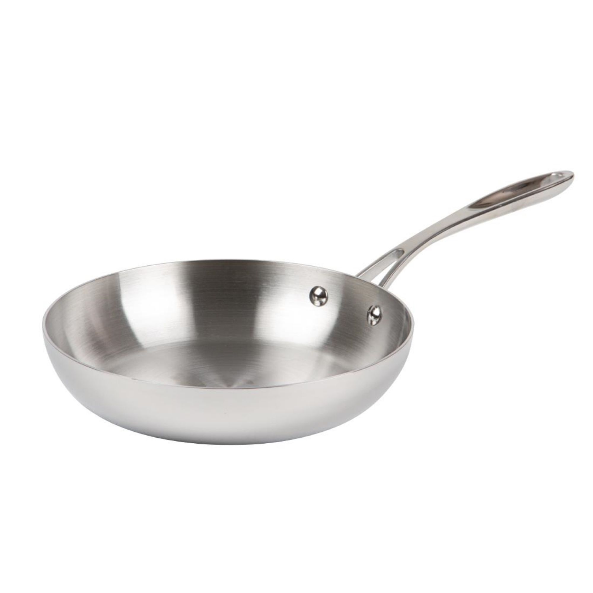 Picture of Vogue Stainless Steel and Aluminium Tri-Wall Pan Set (4 Pack)