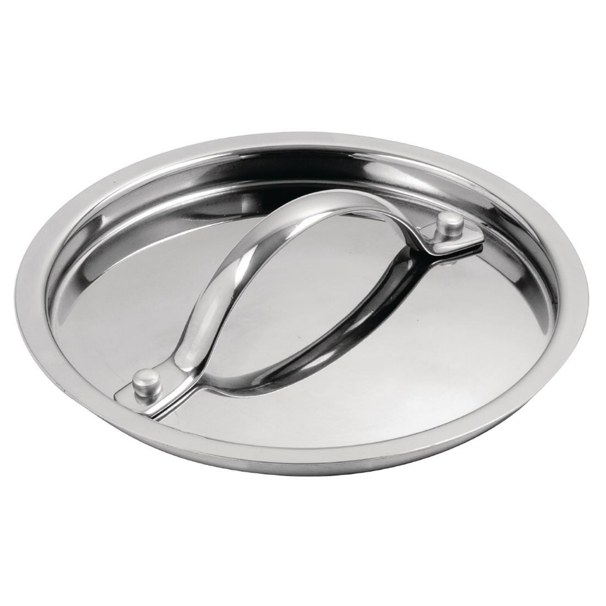 Picture of Vogue Stainless Steel and Aluminium Tri-Wall Pan Set (4 Pack)