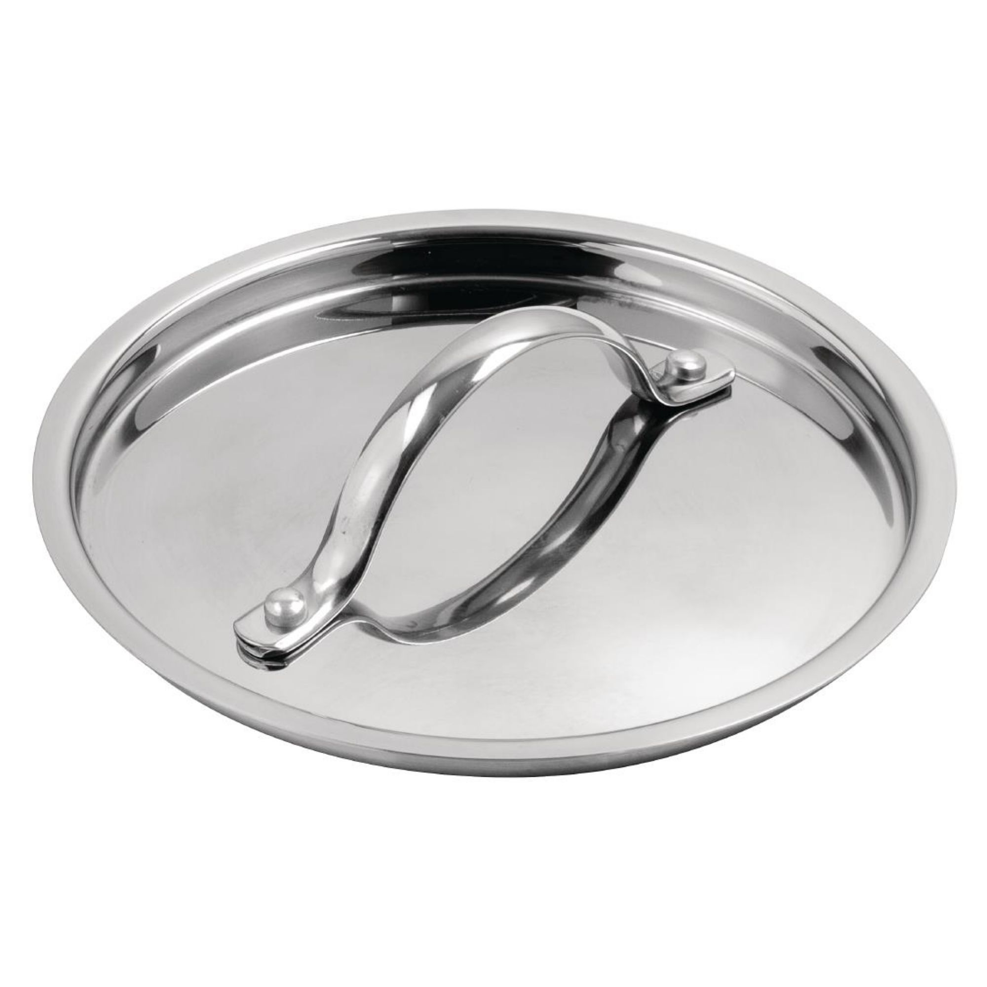 Picture of Vogue Stainless Steel and Aluminium Tri-Wall Pan Set (4 Pack)
