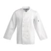 Picture of Whites Vegas Unisex Chef Jackets Long Sleeve White M (5 Pack)