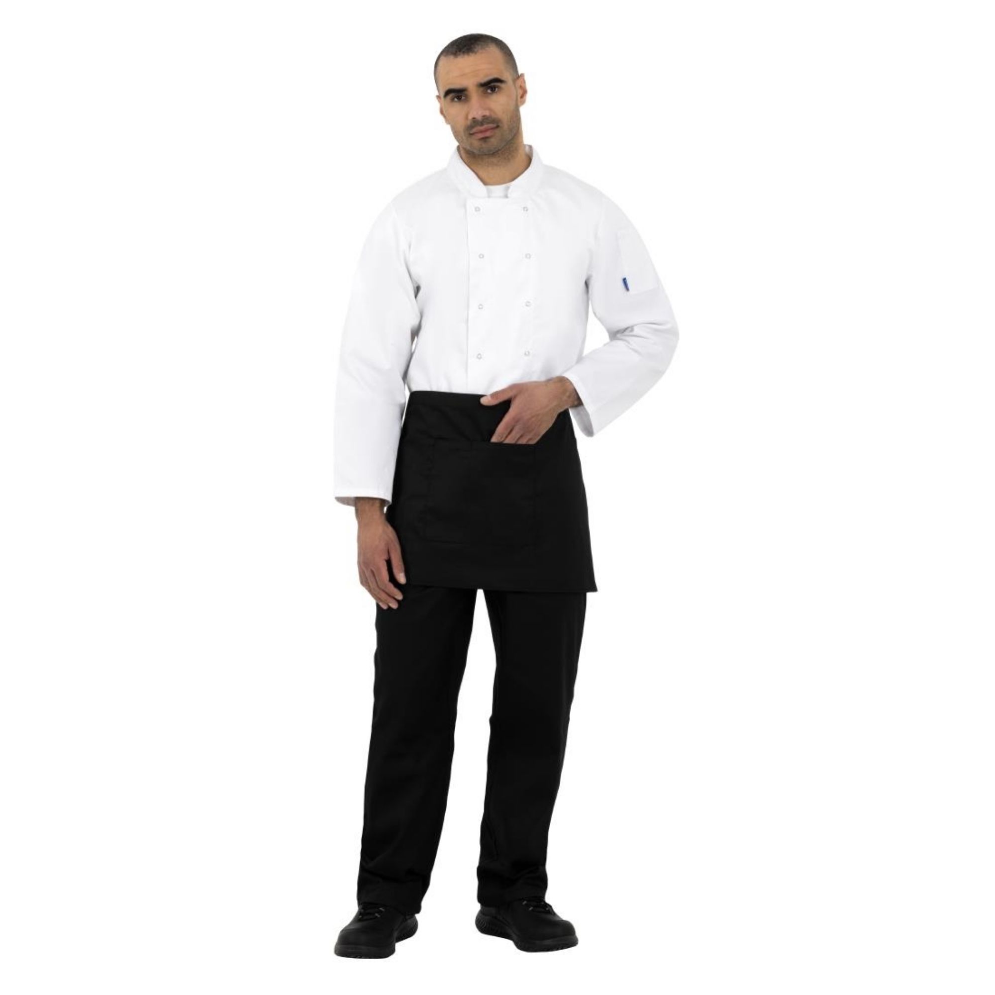 Picture of Whites Vegas Unisex Chef Jackets Long Sleeve White S (5 Pack)