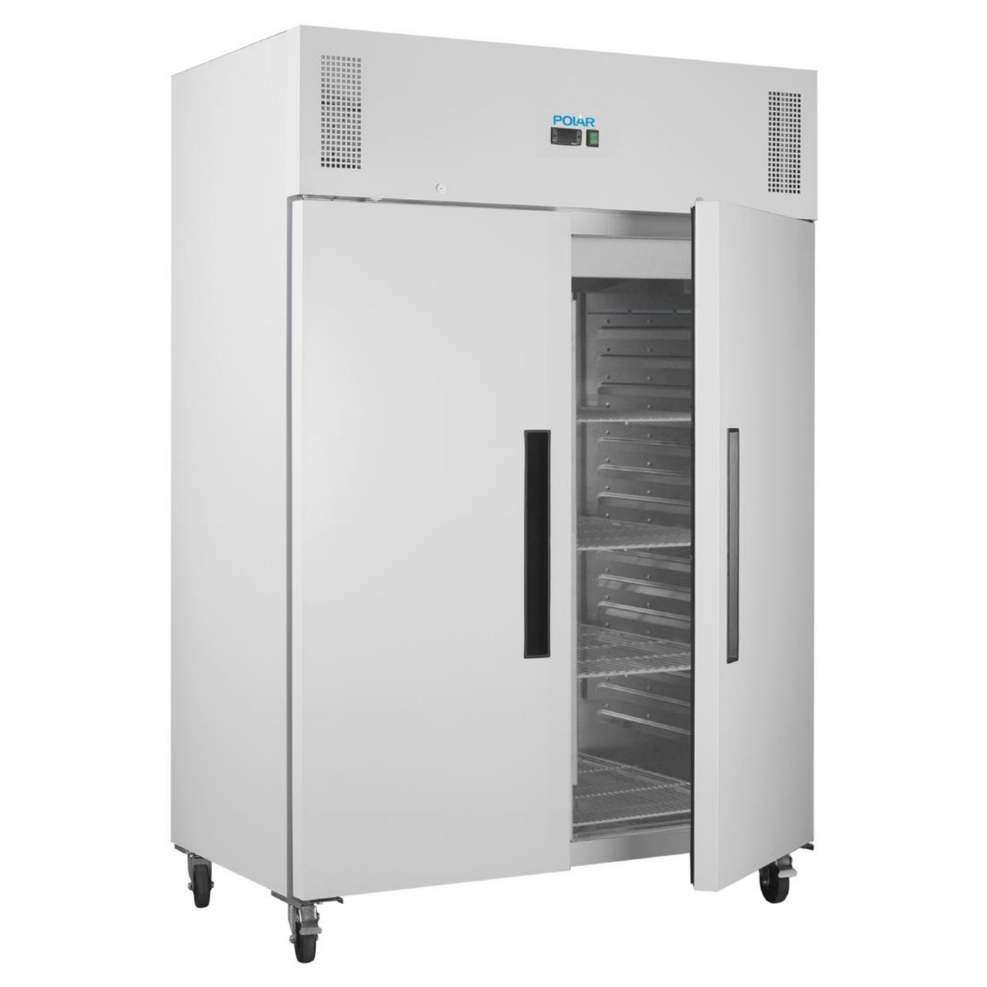 Picture of Polar G-Series Upright Double Door Freezer White 1152Ltr