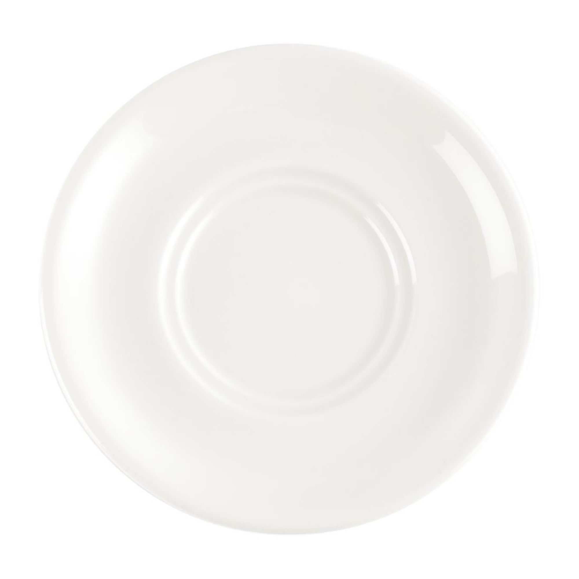 Picture of Churchill Whiteware Maple Saucers 150mm (24 Pack)