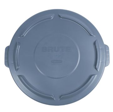 Picture of Rubbermaid BRUTE Snap On Lid Grey 121Ltr