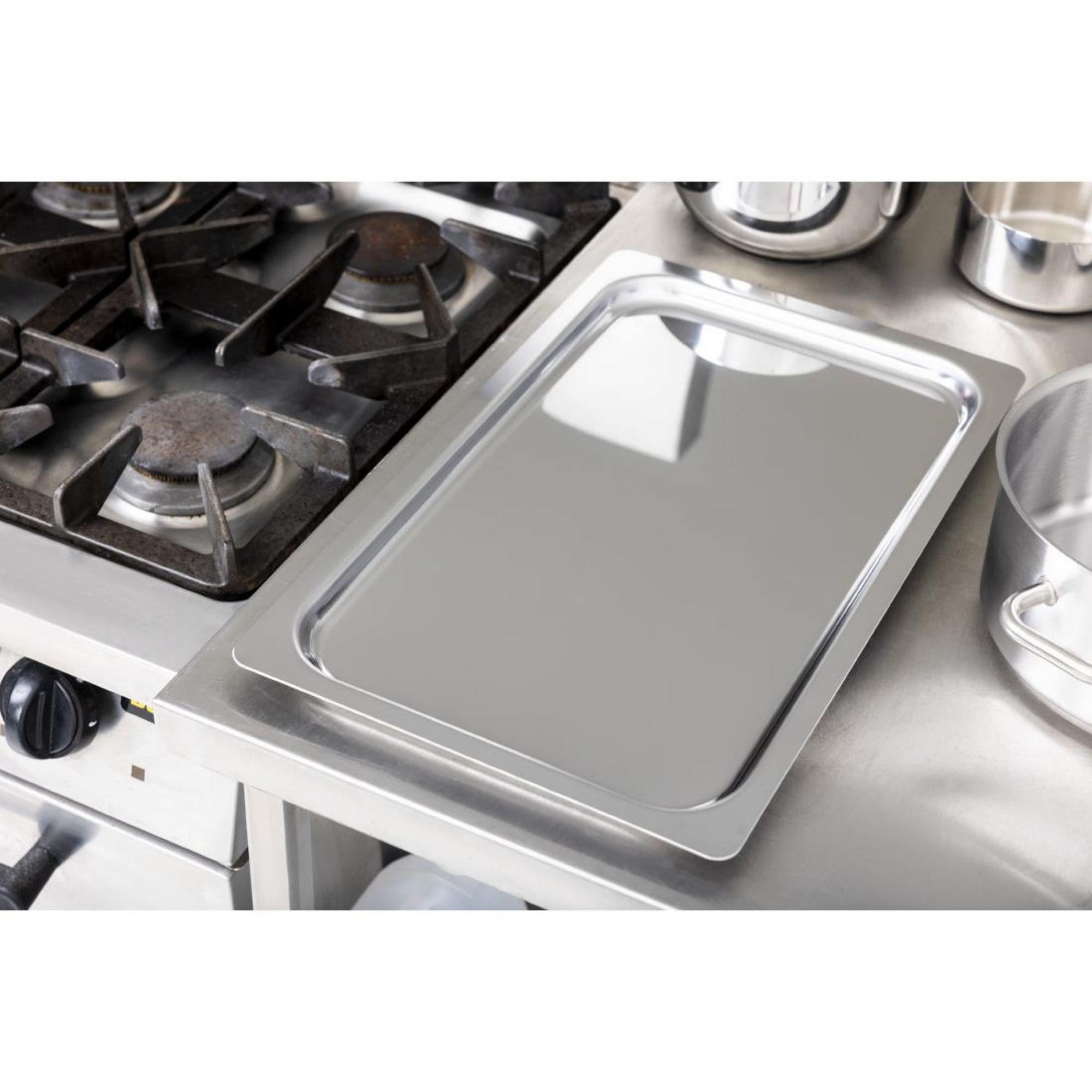 Picture of Matfer Bourgeat Stainless Steel 1/1 GN Roasting Dish 20mm