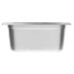 Picture of Matfer Bourgeat Stainless Steel 1/2 Gastronorm Tray 150mm