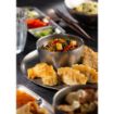 Picture of Utopia Artemis Triple Dip Trays Rumbled Steel 225x90mm (12 Pack)