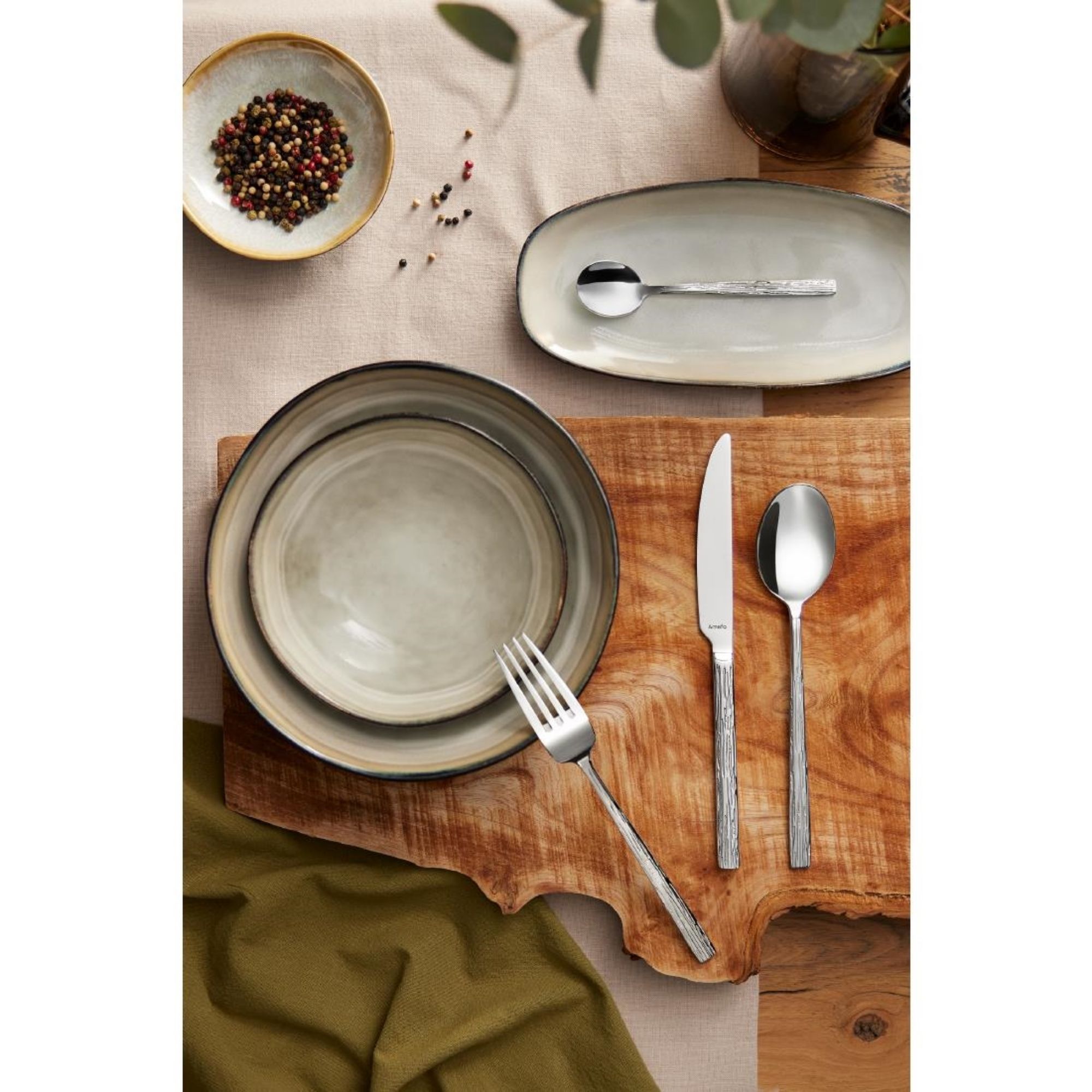 Picture of Amefa Medard De Noblat Shadow Pearl Bowls 135mm (6 Pack)