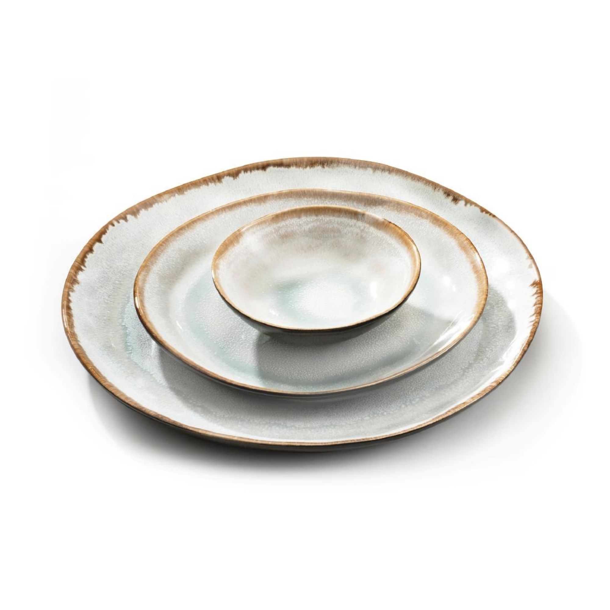 Picture of Amefa Medard De Noblat Shadow Aqua Bowls 240mm (2 Pack)