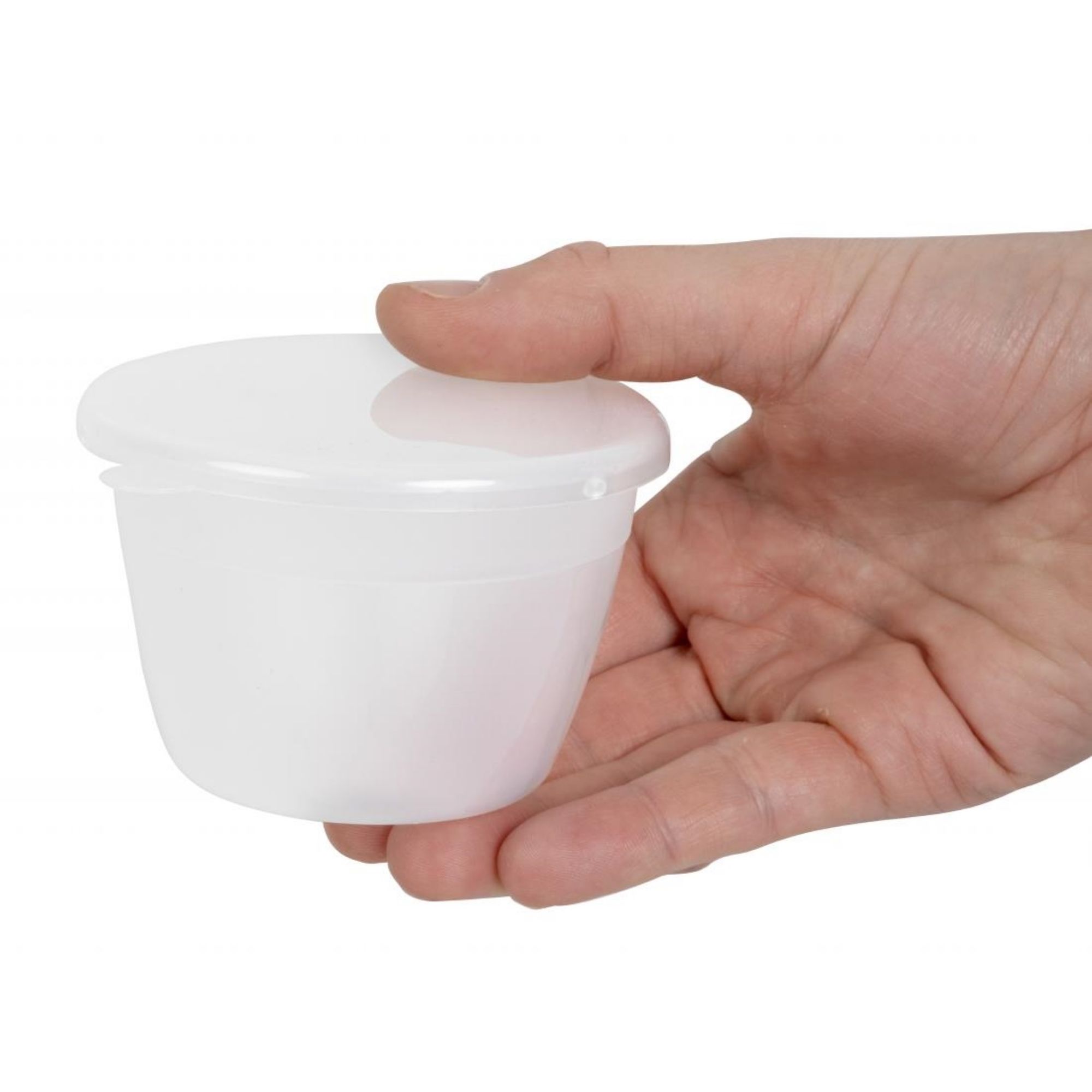 Picture of KitchenCraft Polypropylene Pudding Basins 140ml (6 Pack)