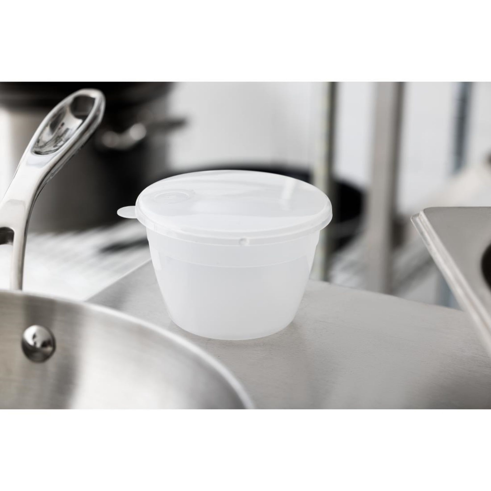 Picture of KitchenCraft Polypropylene Pudding Basins 140ml (6 Pack)