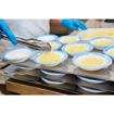 Picture of Arcoroc Brush Rim Bowls Blue 120mm (36 Pack)