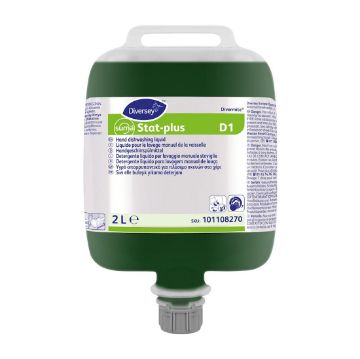Picture of Diversey Suma Stat-Plus D1 Divermite Dishwashing Liquid 2Ltr