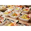 Picture of Arcoroc Appetizer Ludico Deep Square Bowls White 90mm (24 Pack)
