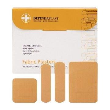 Picture of Dependaplast Advanced Fabric Plasters Assorted (100 Pack)