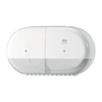 Picture of Tork SmartOne Mini Twin Toilet Roll Dispenser
